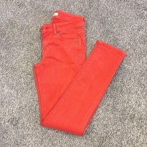 Rich & Skinny coral skinnies size 24